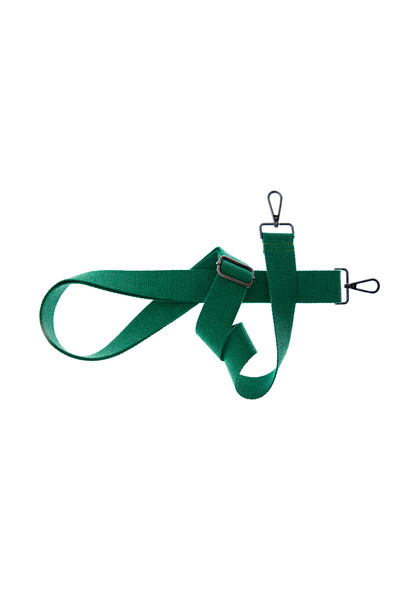 Miaju Green Color, 165 cm Long, Gold Metal Accessories, Shoulder Strap, Speci...