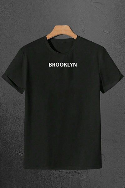 EFFRENATU Hila Moda - Μπλουζάκι με στάμπα Brooklyn Plus Size, Σετ 3 τεμαχίων