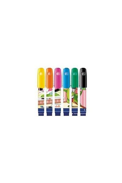 Staedtler Flap Jumbo Crayon 6 Pieces (2390g1)