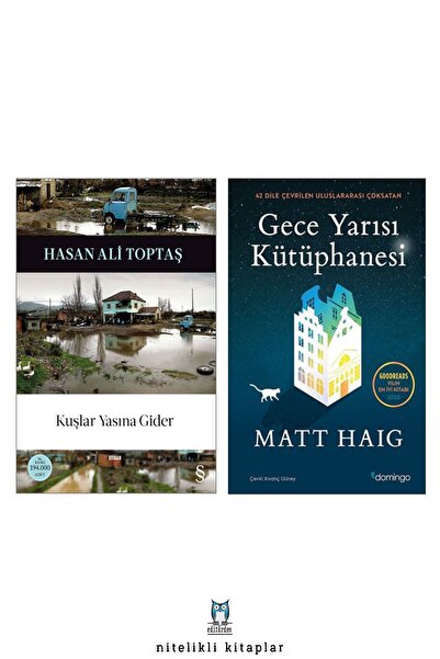 Domingo Yayınları Kuşlar Yasına Gider / Hasan Ali Toptaş - Gece Yarısı Kütüph...