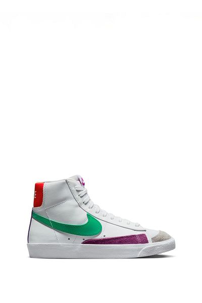Nike White - Purple Women's Lifestyle Shoes CZ1055-123 W BLAZER MID '77