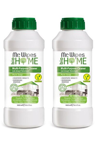 Farmasi 2'li Mr. Wipes Konsantre Çok Amaçlı Temizleyici Saf Sabun Kokulu 1000 ml