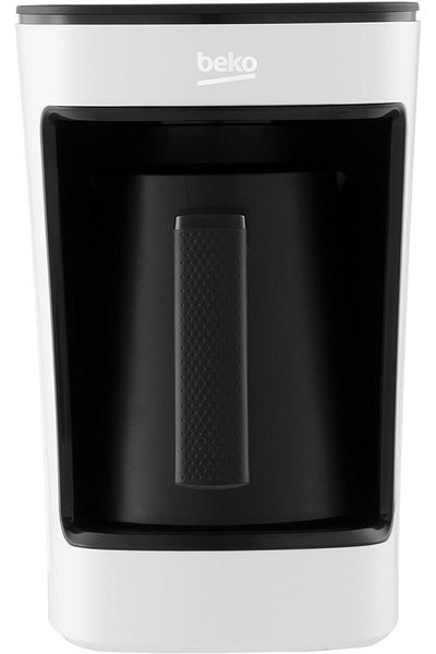 Beko Turkish Coffee Machine, 580W, CookSense2, Audio & light warning, Anti Spil, 5 Cups - TKM2341W