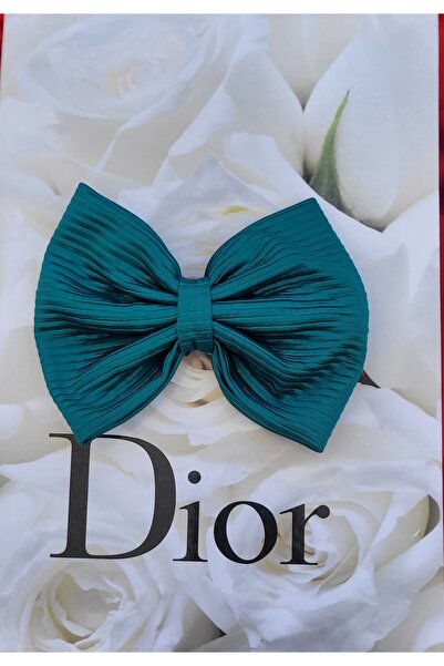 LO ADORO Зелений оксамитовий легкий автоматичний затискач - весняний колір ба...