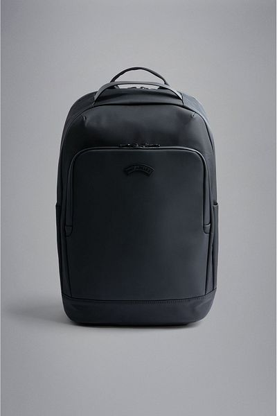 PAUL&SHARK Men's Logo Adjustable Sports Design Black Sports Bag24418105-011