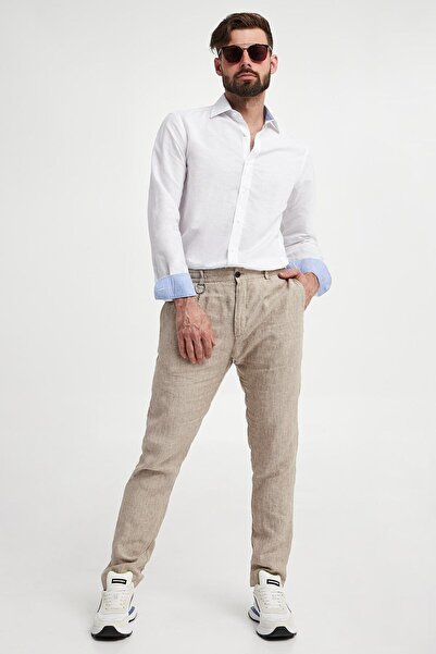 PAUL&SHARK Men's Button Down Long Cotton Casual White Shirt24413076CF-010