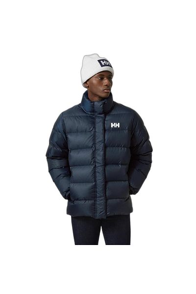 Helly Hansen Reversible Transition Wearable Down Coat Men's Navy Blue Coat Hha.53890-hha.5