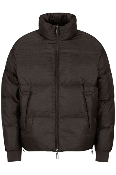 Emporio Armani Erkek Dokuma Kumaş Dik Yaka Fermuarlı F556 Mont 6R1B65 1NVSZ-F556