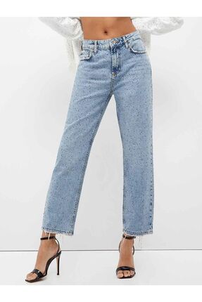 Liu Jo Kad n Pamuklu Normal Kesim Rahat Lacivert Jeans Ua3019d4785 78407 Fiyat Yorumlar Trendyol