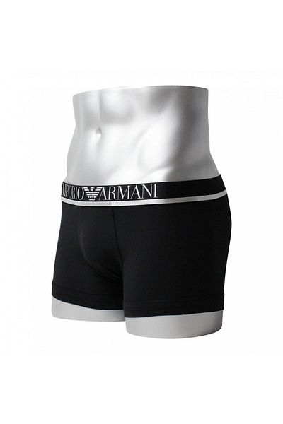 Emporio Armani Men's Brand Black Boxers with Lego and Elastic Waist111389 1a511-black