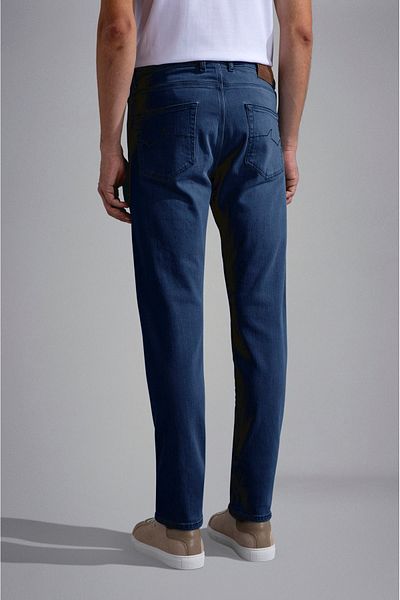 PAUL&SHARK Men's Cotton Regular Cut Comfortable Navy Blue Jeans24414115-003