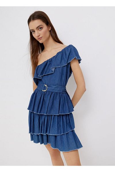 Liu Jo Women's Blue Dress Ua2185d4695-77142