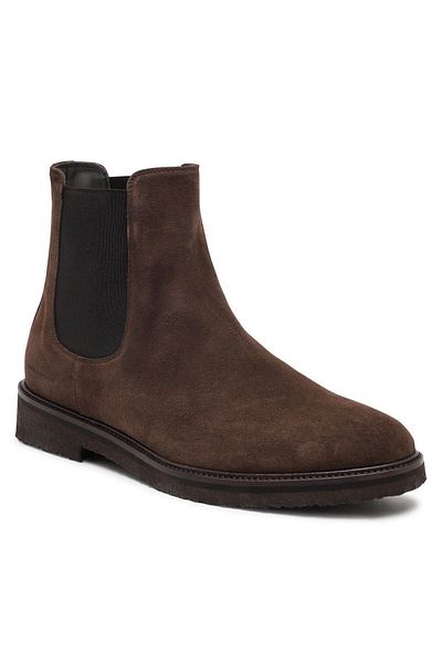 PAUL&SHARK Men's Leather Comfortable Sole Daily Use Brown Boots & Bootie