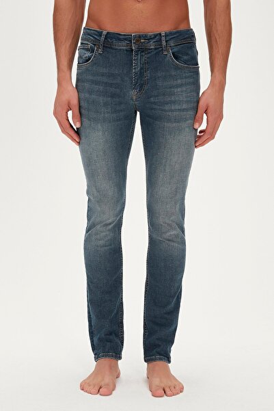 Bad Bear Franco Jeans Okyanus Mavi Erkek Denim Pantolon