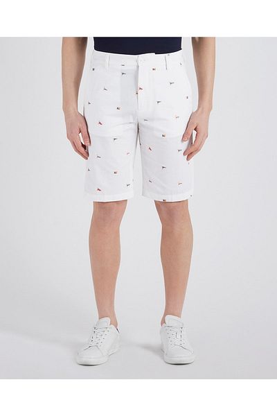 PAUL&SHARK Ανδρικές υφαντές βερμούδες C.w. Βαμβάκι