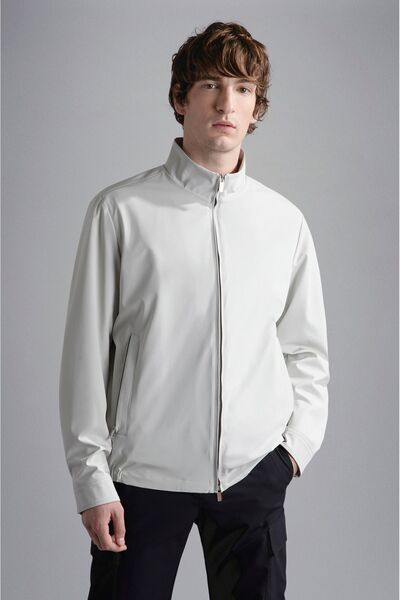 PAUL&SHARK Men's Logo Detailed Zippered Daily Use Gray 1 Jacket24412000-629