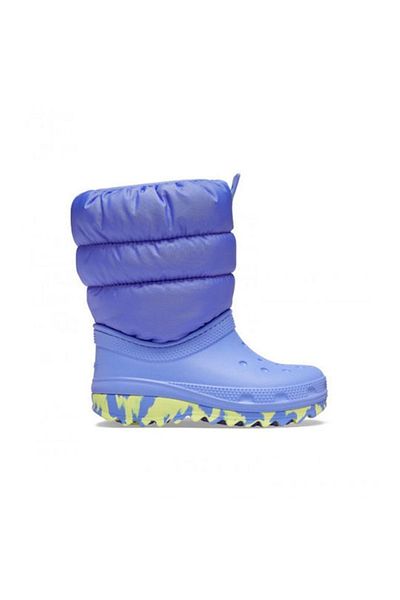 Crocs Classic Neo Puff Boot T Παιδικές Μπλε Μπότες 207683 -5πυ