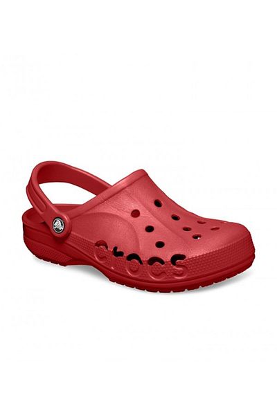 Crocs UNISEX Brand Logo Comfortable Sole Red Slipper 10126-6EN