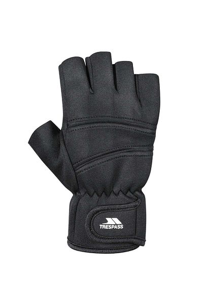 Trespass Carradale - Adults Fingerless Glove Unisex Black Gloves Uaglglj20002-blk