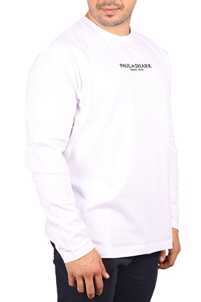 PAUL&SHARK Ανδρικό μακρυμάνικο μπλουζάκι με λογότυπο 13311624 -010