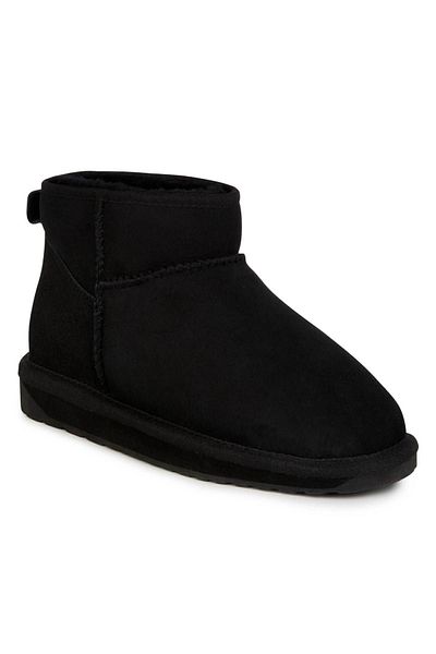 EMU Australia W10937 Stinger Wr Real Sheep Wool Black Women's Boots