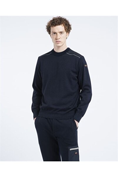 PAUL&SHARK Men's Knitted Roundneck C.W.Wool Sweater