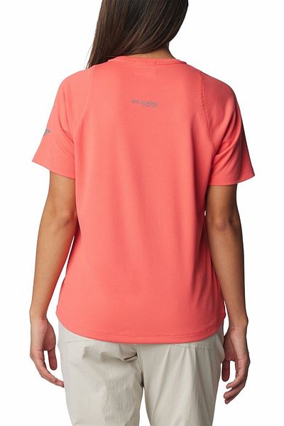 Columbia Tricou roșu de vară din bumbac - cu logo-ul mărcii, utilizare zilnică, 2072541 -608