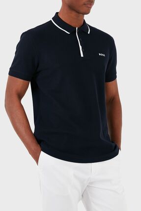 BOSS Pamuklu Regular Fit Polo Yaka T Shirt Erkek POLO YAKA T SH RT 50512742 402 Fiyat Yorumlar Trendyol