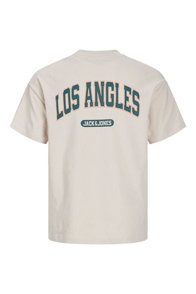 Jack & Jones Μπλουζάκι JJEBRADLEY Varsity BK - SS LN Styd Jnr