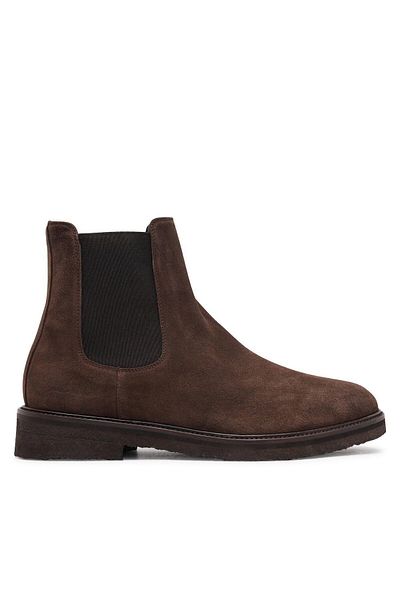 PAUL&SHARK Men's Leather Comfortable Sole Daily Use Brown Boots & Bootie