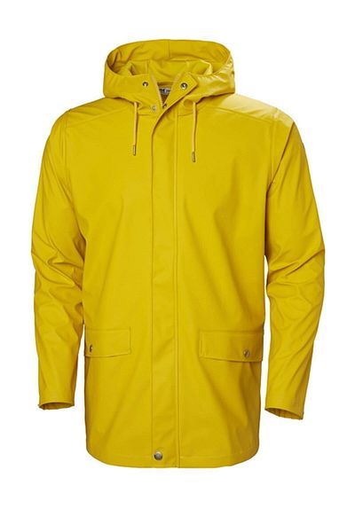 Helly Hansen Moss Rain Coat Overcoat Men's Yellow Coat Hha.53265-hha.344