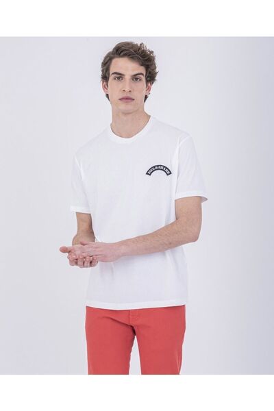 PAUL&SHARK Tricou alb pentru bărbați22411130-010