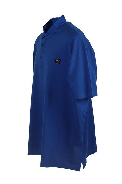 PAUL&SHARK Tricou cu mânecă scurtă, uni, bumbac, cu guler polo, pentru bărbați21411277A-408
