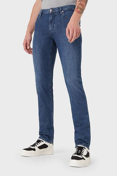 Emporio Armani Мъжки сини дънки 8n1j06 1d85z-0942
