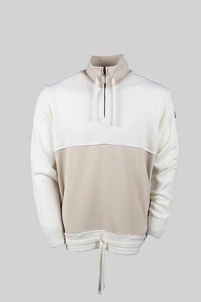 PAUL&SHARK Men's Cotton Regular Cut Comfortable Ecru Sweater13311152-360