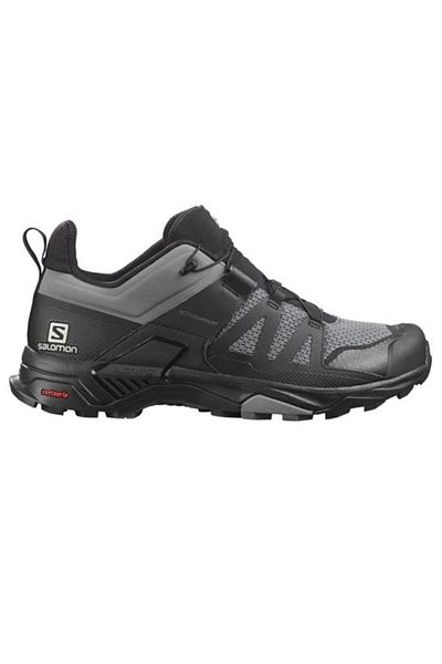 Salomon ل41385600 حذاء رياضي X Ultra 4 للرجال ذو ظل هادئ/أسود/Quiet Shade
