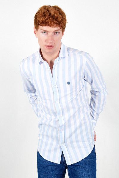 Manche Men's Blue Shirt