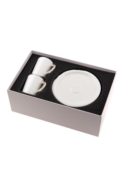 Koleksiyon Eser-i İstanbul Türk Kahve Seti 2’li Altın HK