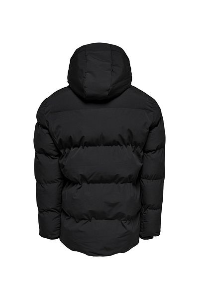 Only & Sons Ανδρικό παλτό σε σκούρο γκρι 22022287 _onsmuno Puffer Coat Otw