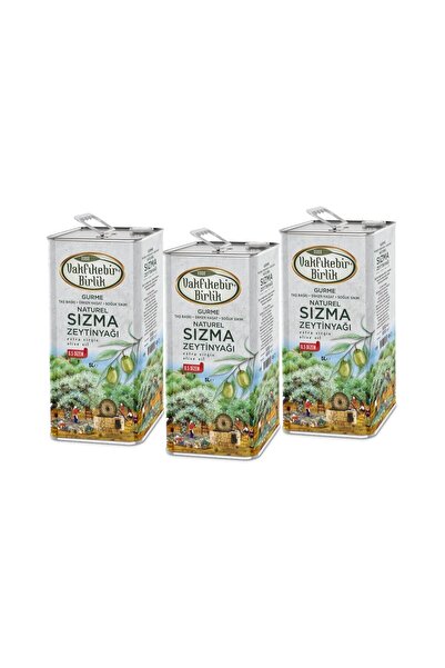 vakfıkebir Soğukk Sıkım Zeytinyağı 15 Litre