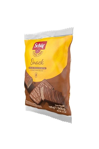 Schar Snack Glutensiz Çikolata Kaplı Fındıklı Gofret 3x35 gr (6 ADET)