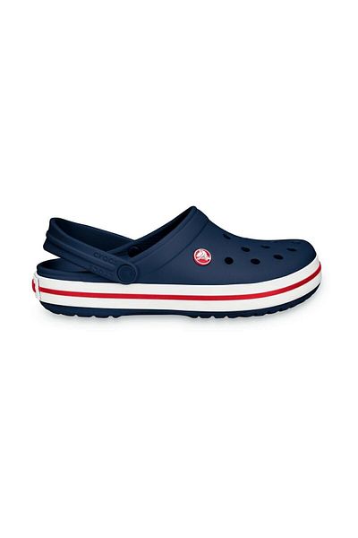 Crocs Παντόφλες με κόκκινες και άσπρες ρίγες μπλέ μπλέ Unisex Crocband Edge