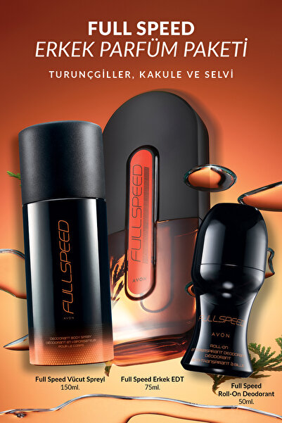 AVON Full Speed Erkek Parfüm Paketi