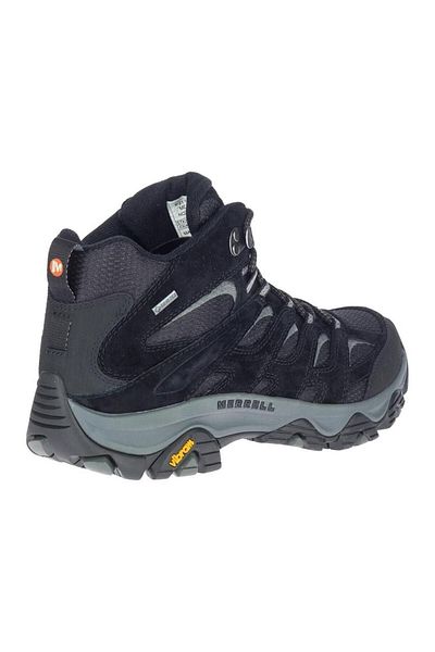 Merrell J036243 Moab 3 Mid GTX Black/Grey Men's Outdoor Boots