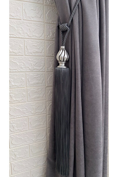 Helezoni Bratara scurta spiralata din poliester cu ciucuri - Cornice Takmatik...