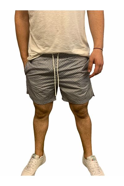 Superfly Μαγιό Ανδρικό Γκρι Σορτς 21679-05
