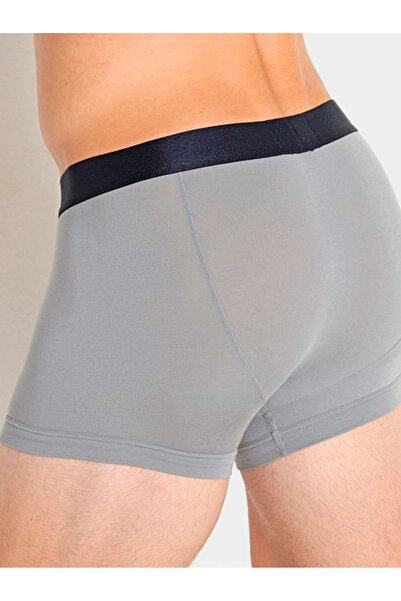 Emporio Armani Ανδρικό βαμβακερό λογότυπο μάρκας γκρι μπόξερ 111389   3R511-24841