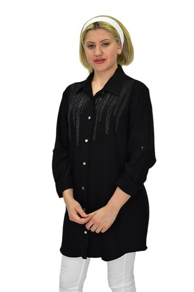 Woow Large Size Ayrobin Women's Shirt - BGL-ST03698