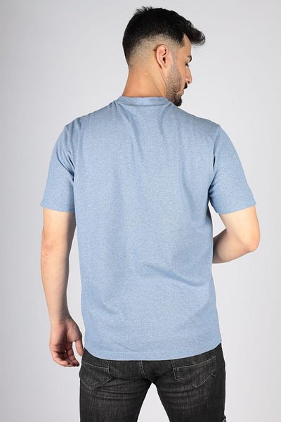 PAUL&SHARK Ανδρικό λογότυπο Basic Regular Fit κοντομάνικο μπλε μπλουζάκι 23411065 -363