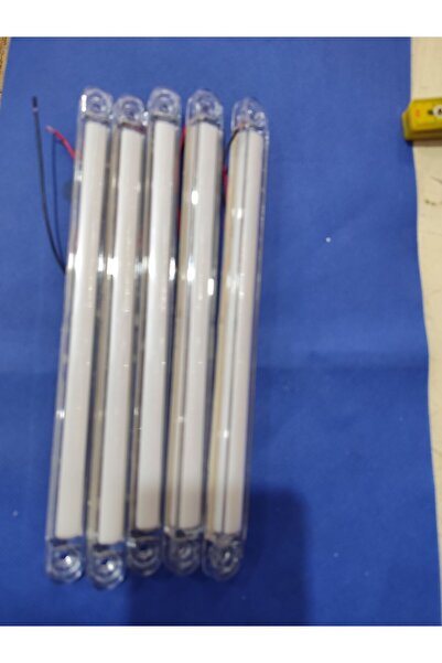 Akyol 15 Led'li Beyaz Neon Led Lamba 5 Adet